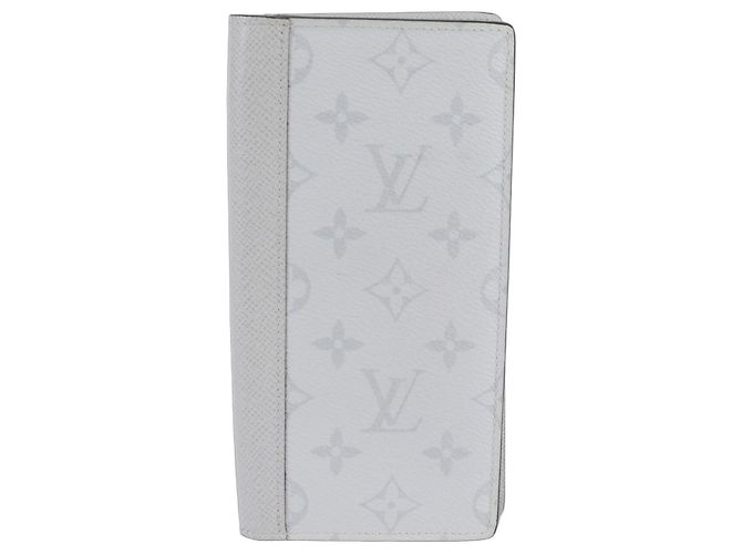 Louis Vuitton Taigarama Portefeuille Brazza Long Wallet