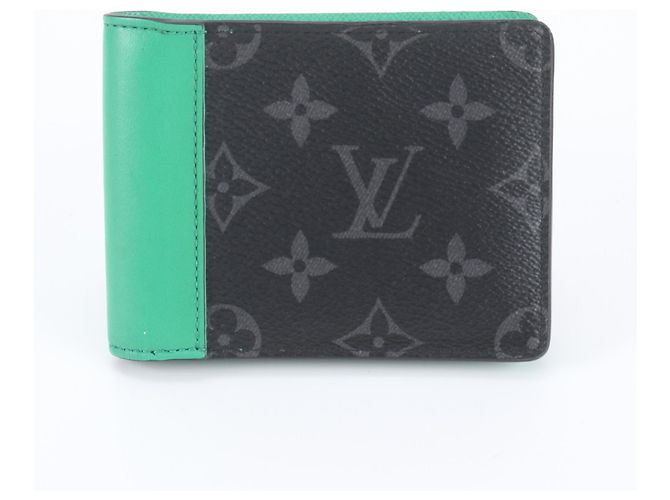 Slender Carteira bi-fold Louis Vuitton com proteção RFID