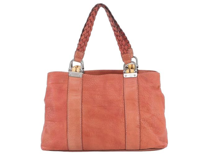 Gucci Bamboo Leder-Tote-Bag