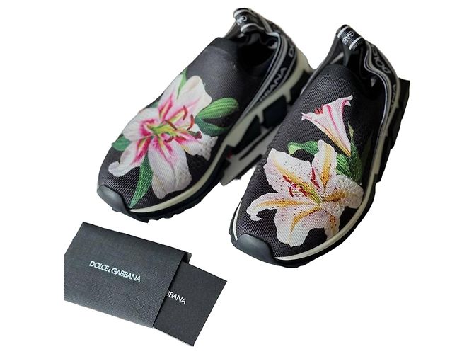 Baskets Dolce & Gabbana Sorrento Imprimé Lilium