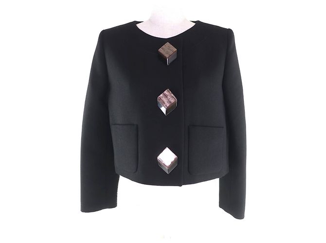 Gucci Wolljacke Schwarz