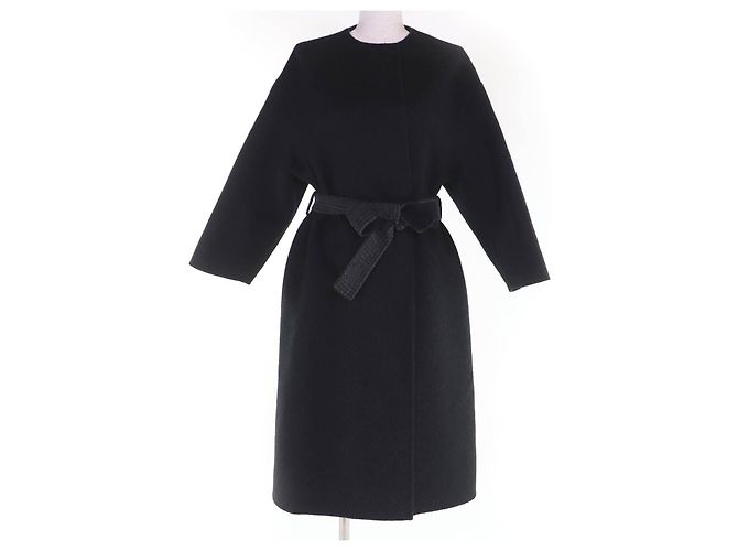 Abrigo double-face de mezcla de seda Christian Dior