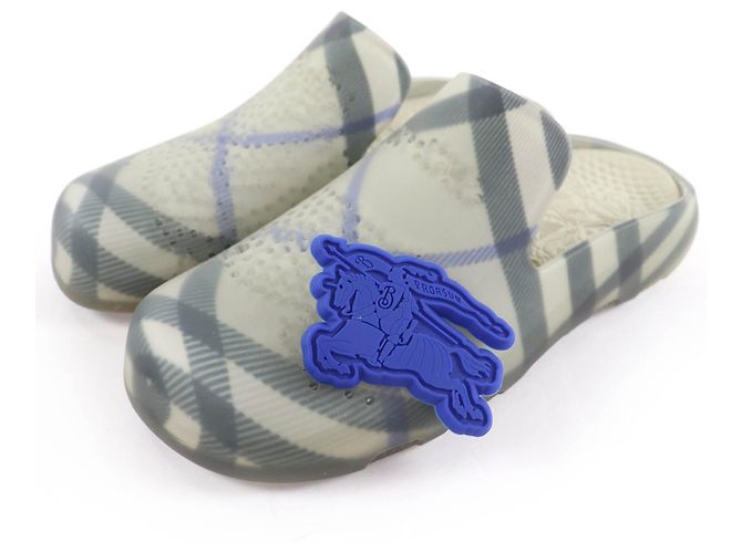Burberry Check Pattern Rubber Sandals