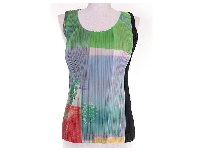 Issey Miyake PLEATS PLEASE PLEATS PLEASE Polyester T-shirt