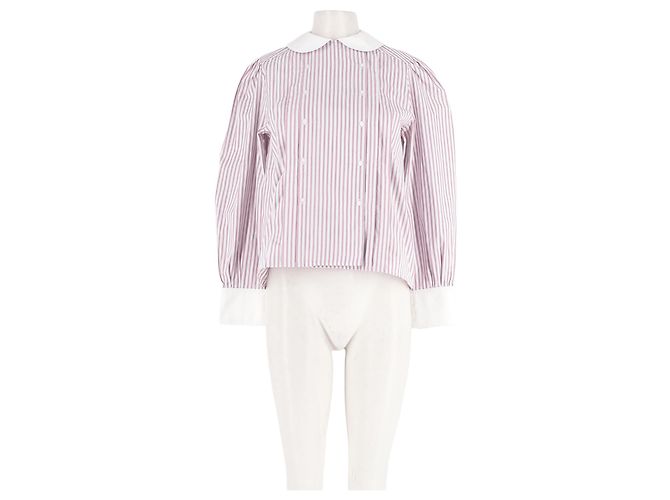 Autre Marque Camicia in cotone rosa