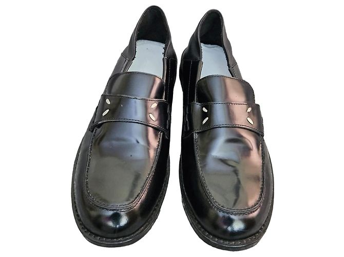 Maison Martin Margiela Mocassini in pelle nera Maison Margiela