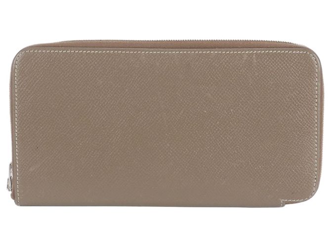 Hermès Cartera larga de seda Hermes Azap