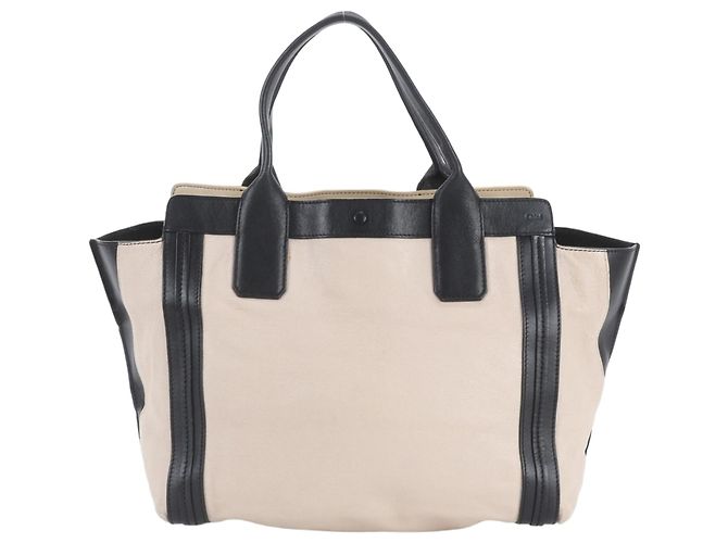 Saco Tote em couro Chloé Chloe Allison
