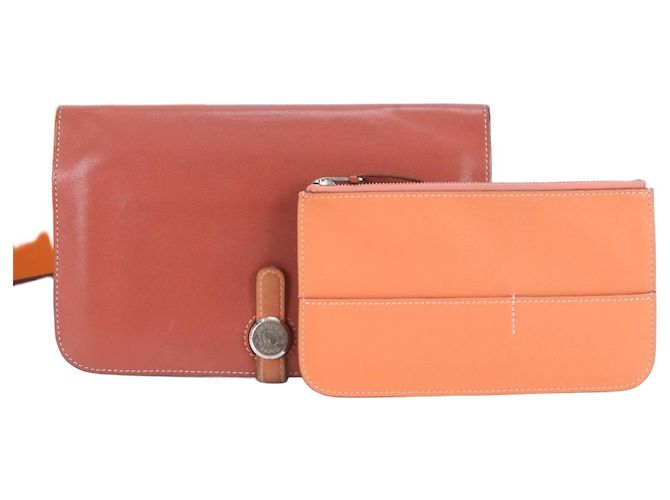 Hermès Hermes Dogon GM Duo Leather Long Wallet