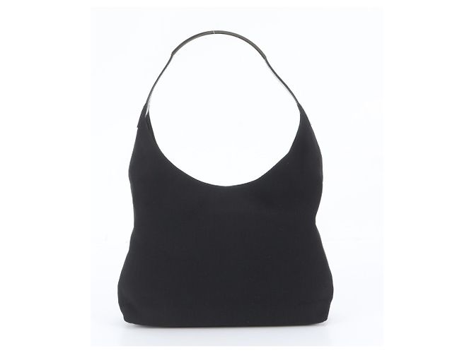 Gucci Black Leather Shoulder Bag