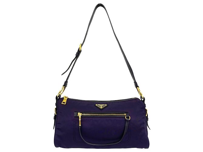 Sac à épaule Prada violet