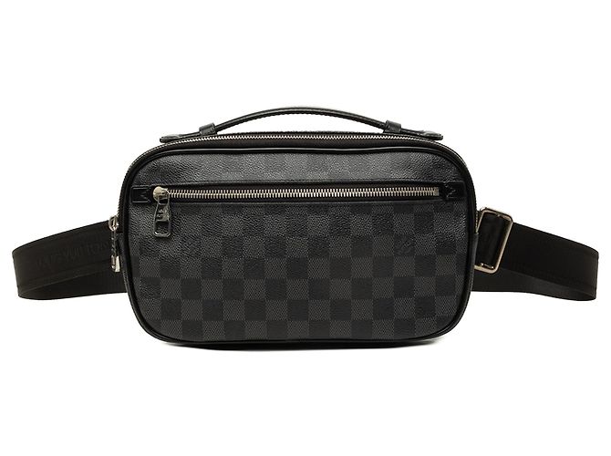 Louis Vuitton Black Damier Graphite Ambler