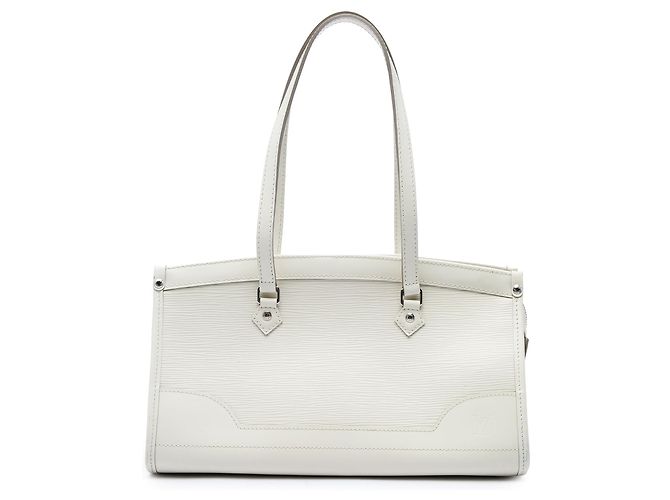 Louis Vuitton White Epi Madeleine PM