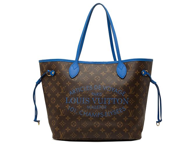 Louis Vuitton Brown Monogram Ikat Neverfull MM