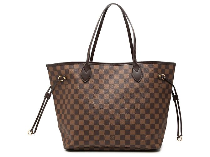 Louis Vuitton Brown Damier Ebene Neverfull MM