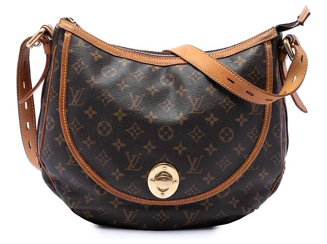 Twist Louis Vuitton Brown Monogram Tulum GM