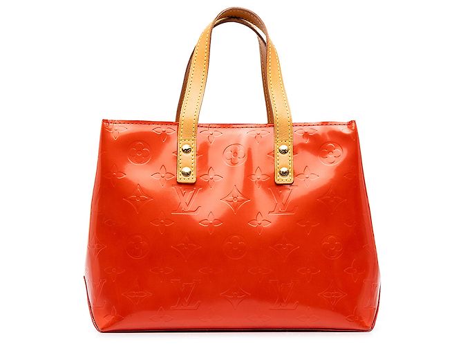 Louis Vuitton Red Monogram Vernis Reade PM