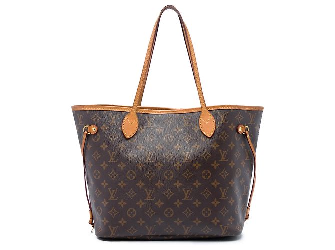 Louis Vuitton Brown Monogram Neverfull Inside Out MM