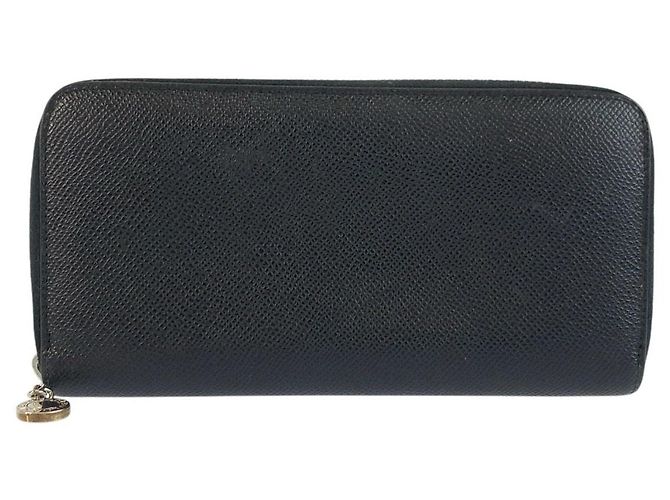 Bulgari Bvlgari Leather Long Wallet
