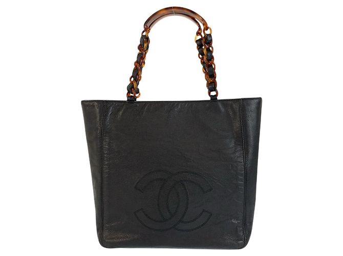 Chanel Vintage Ledertote