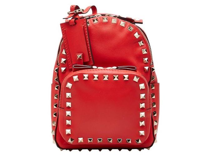 Valentino Garavani Valentino Rockstud Leather Backpack
