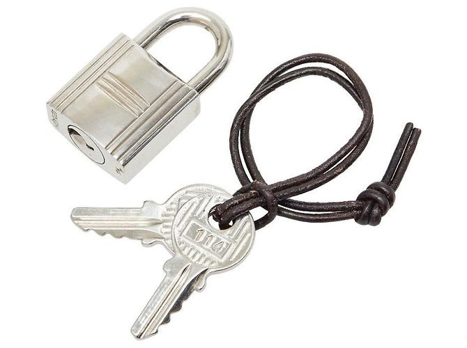 Set de Candado de Metal Hermès Cadena