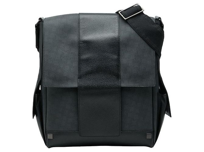 Alfred Dunhill Borsa a tracolla Dunhill in PVC e pelle