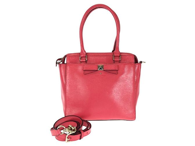 Bolsa de ombro 2way em couro patente Kate Spade