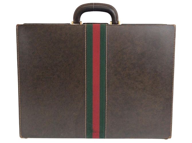 Pasta Gucci Sheline em couro