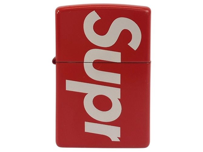 Supreme Logo Zippo Brass Lighter