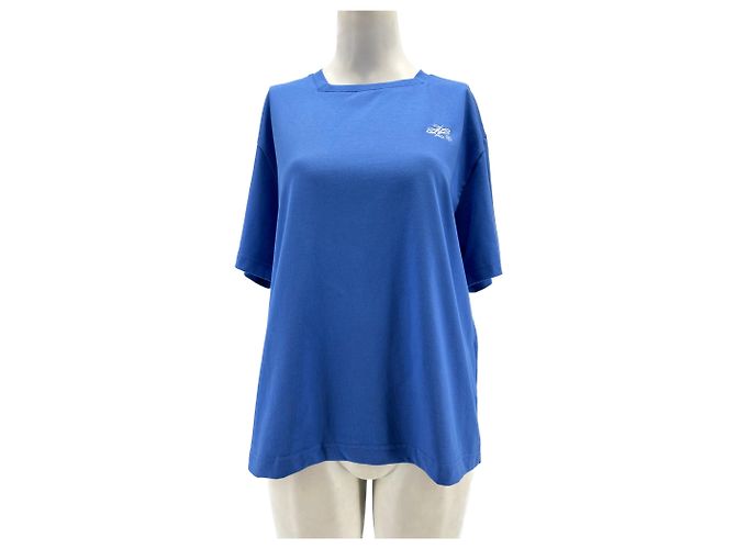 Autre Marque T-shirt in cotone blu ADERERROR