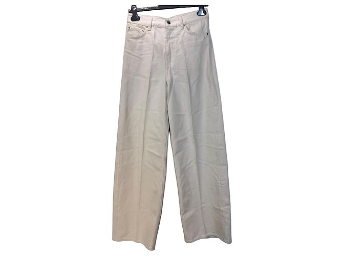Totême Vaqueros Wide Leg Beige