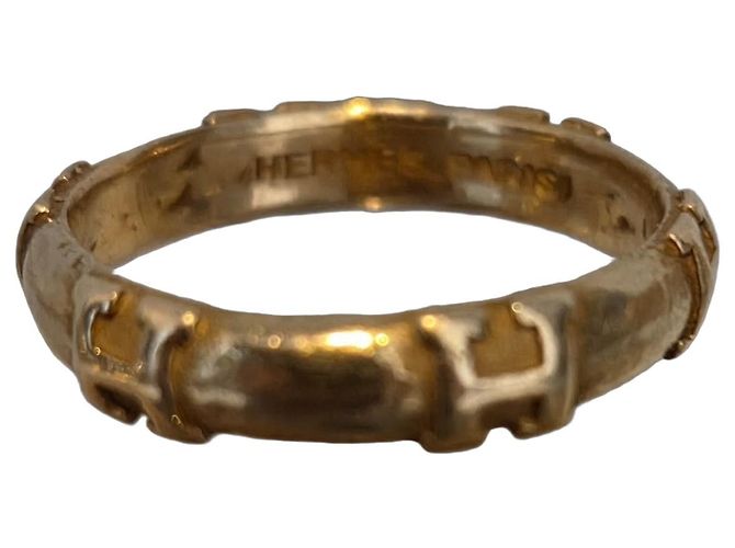 Bague Hermès en or jaune