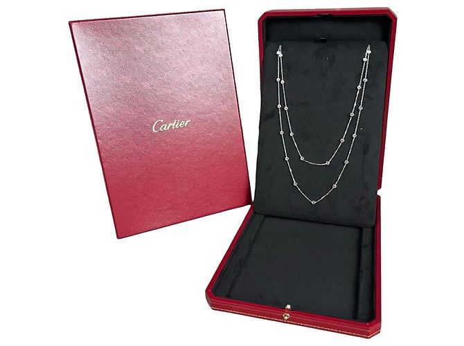 Collana Lunga Cartier Love in Oro Bianco