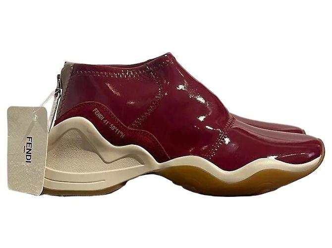 Baskets Fendi rouges T.40
