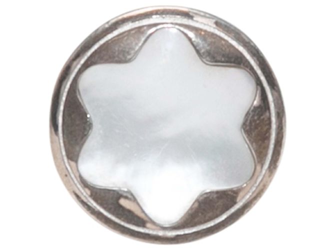 Bague Montblanc Star en argent sterling et perle Taille 7.5