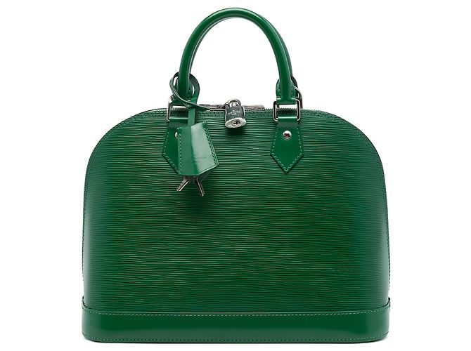 Louis Vuitton Epi Alma PM Handtasche Grün