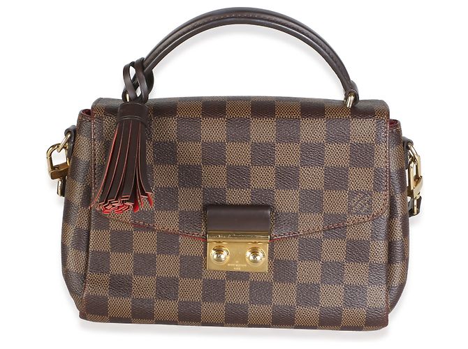 Louis Vuitton Damier Ebene Canvas Croisette