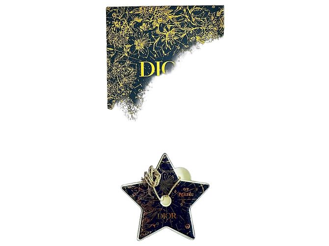 DIOR golden star and dark blue in ceramic