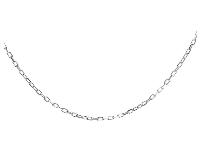Collar de cadena Cartier en oro blanco de 18K