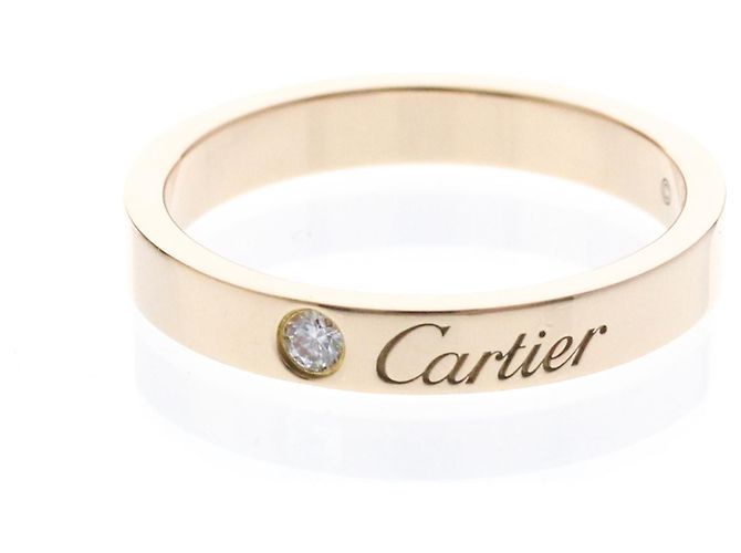 Aliança C de Cartier com Diamante