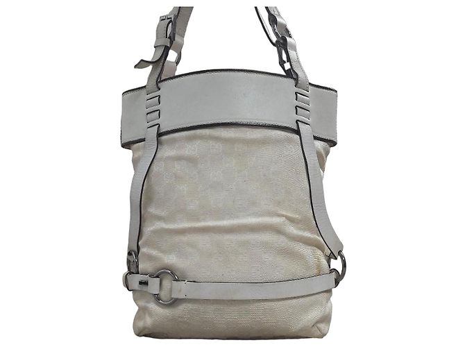 Gucci Abbey Handtasche Monogramm Canvas