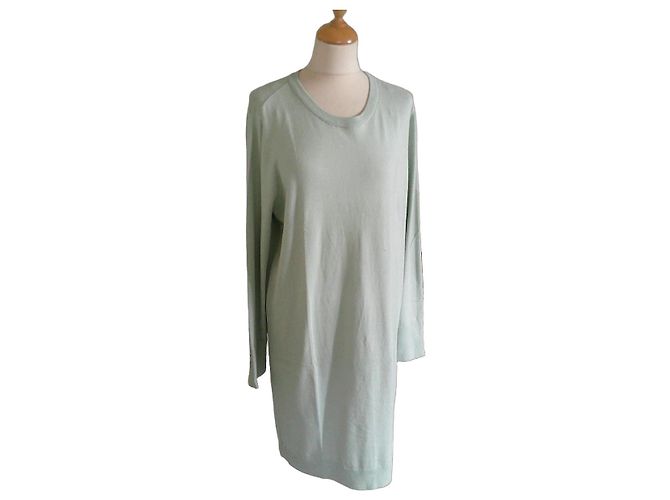 Autre Marque Vestido de punto Bristol verde pálido