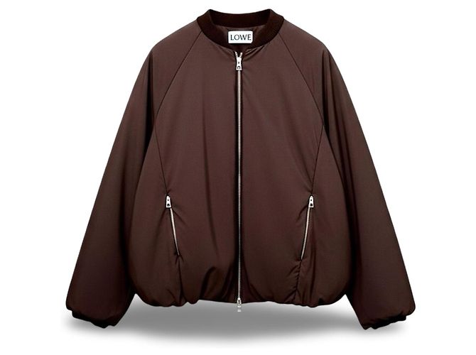 Loewe Blouson Bomber Marron