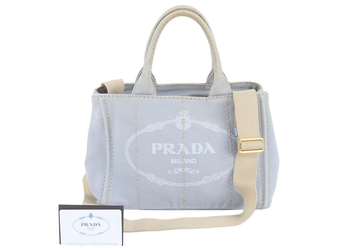 Tote Prada Canapa 1BG439 2-Way Schultertasche