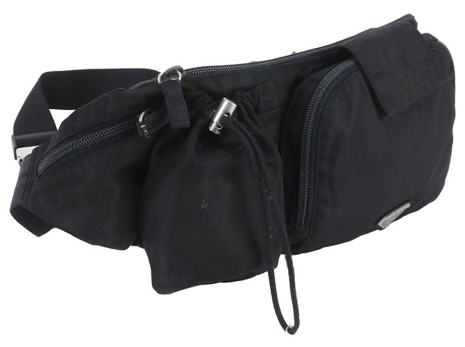 Bolsa de cintura/bolsa transversal 2-Way Prada Tessuto Nylon com logo triangular