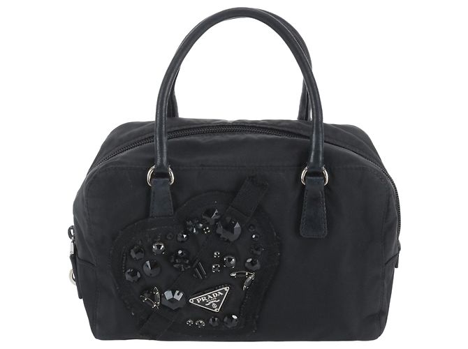 Tote Sac à main Prada Tessuto Nylon avec logo triangle