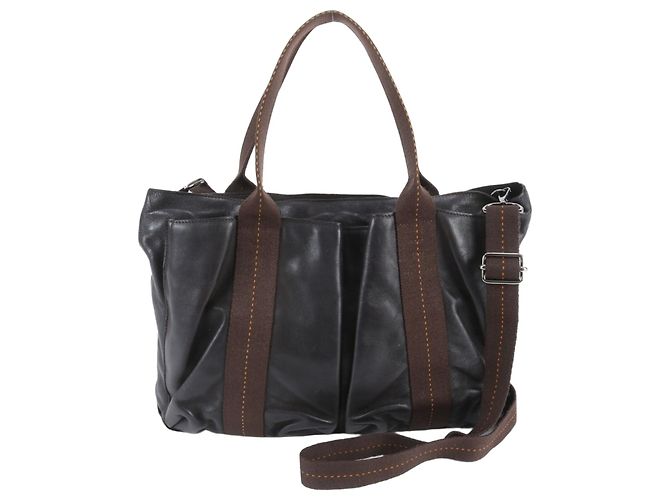 Hermès Hermes Caravan Horizontal MM Sac à main 2-Way en cuir / Sac Tote