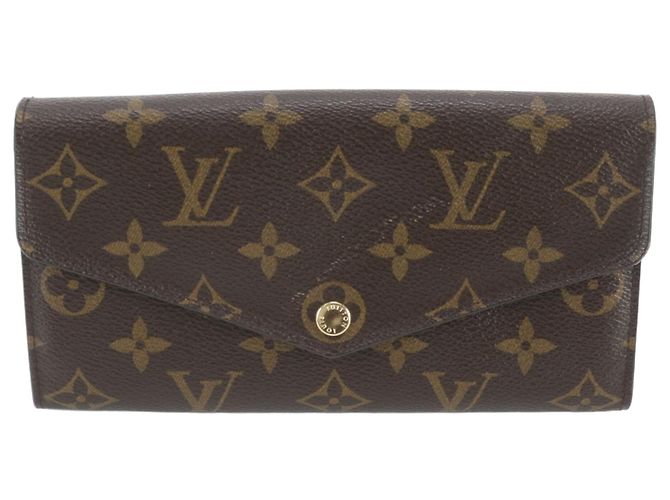 Louis Vuitton Monogram Portefeuille Sarah Long Wallet
