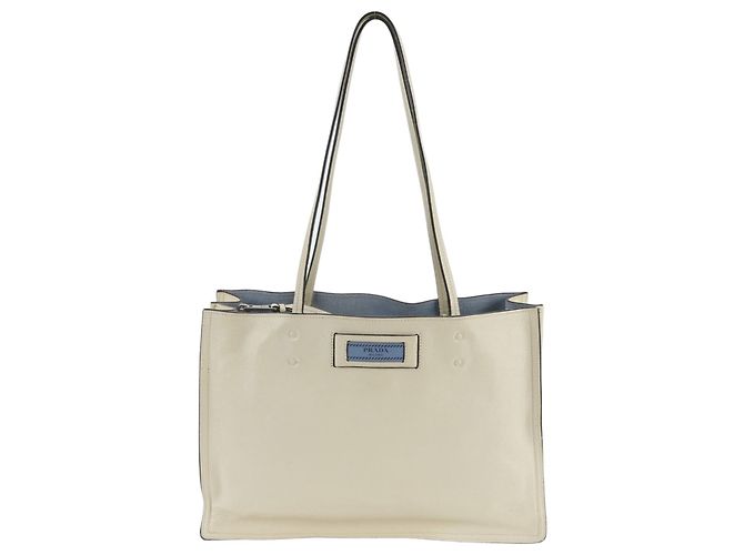 Borsa Tote Prada Leather Etiquette